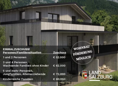 Objekt Saalfelden - Raumwunder 3 Zimmer Neubauwohnung in Saalfelden
